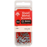 HILLMAN No. 12 X 1 in. L Phillips Flat Head Sheet Metal Screws 10 pk, Pack of 10