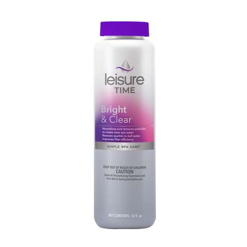 Leisure Time Bright and Clear Liquid Clarifier 32 oz, Pack of 12