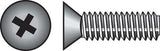 HILLMAN No. 10-24 X 2-1/2 in. L Phillips Flat Head Zinc-Plated Steel Machine Screws 100 pk