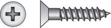 HILLMAN No. 8 X 1/2 in. L Phillips Zinc-Plated Coarse Wood Screws 100 pk