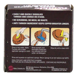 Zenna Home Brushed Nickel Silver Steel Shower Curtain Rings 12 pk