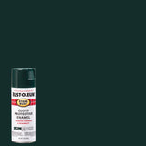 Rust-Oleum 7733830 Rust Preventative Spray Paint, Gloss, Dark Hunter Green, 12 oz, Can