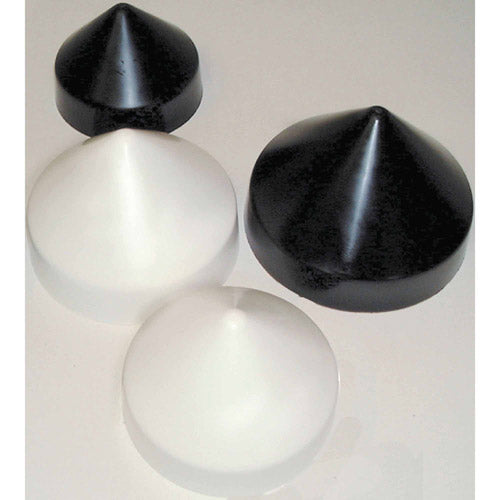 PILING CAP  7" CONE OFF WHITE