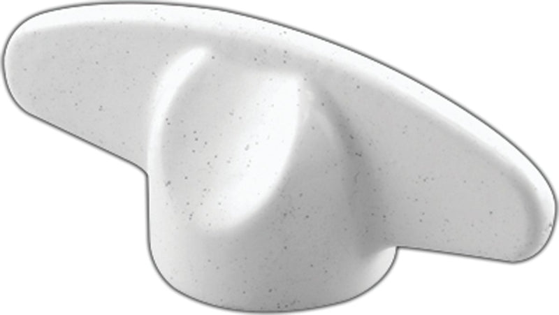 Prime-Line H 4097 Tee Handle, White, Zinc, Painted, 2/PK