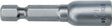 Irwin IWAF24314 Magnetic Nutsetter, 1/4 in Drive, Lobular Drive, 2-9/16 in L, 1/4 in L Shank, Hex Shank
