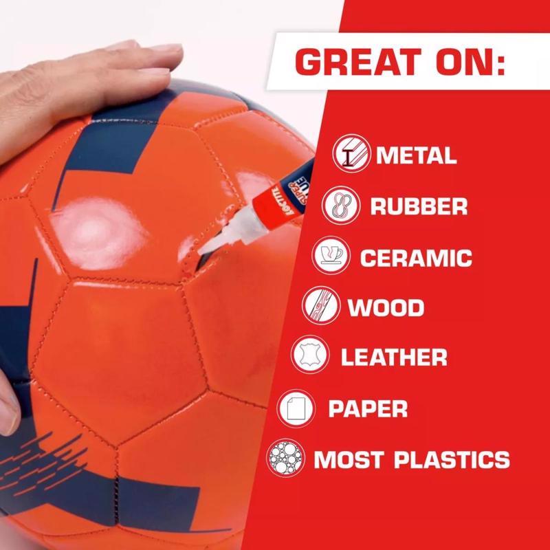 Loctite Super Glue Super Strength Glue Clear Super Glue 0.07 oz, Pack of 12