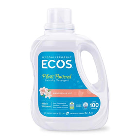 ECOS Magnolia Scent Laundry Detergent Liquid 100 oz 1 pk, Pack of 4