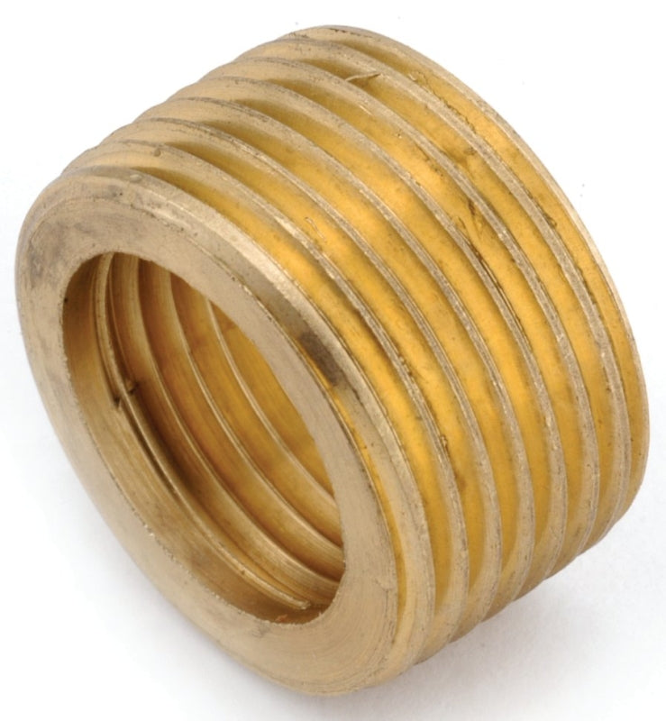 Anderson Metals 736140-0604 Reducing Face Pipe Bushing, 1/4 x 3/8 in, Male x Female