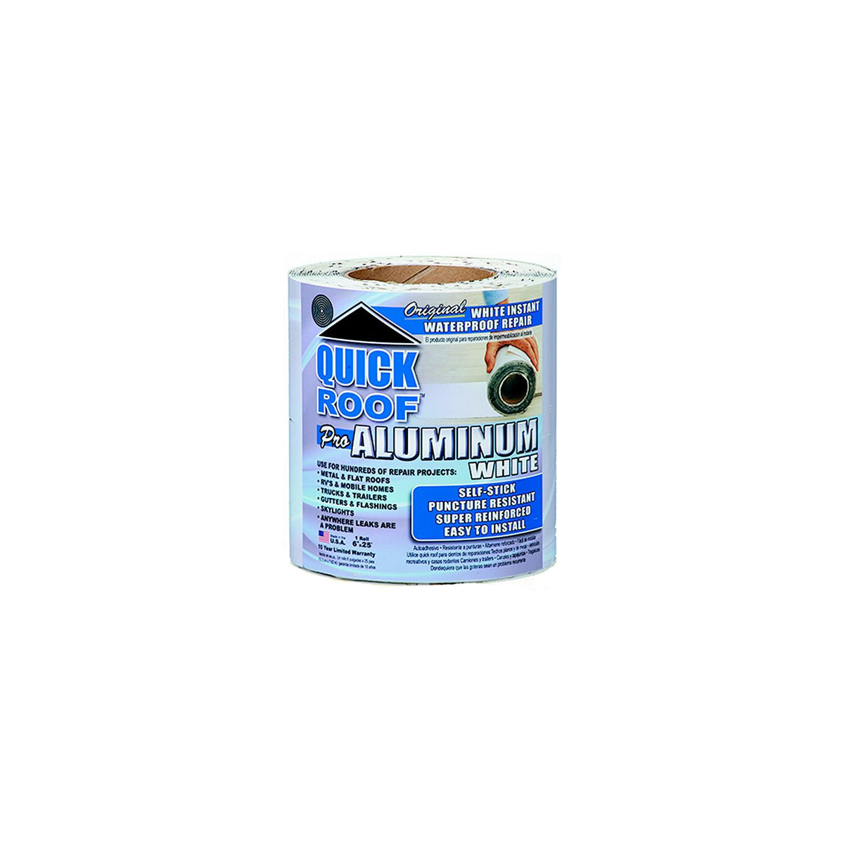 Quick Roof Aluminum White