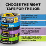 ScotchBlue PROSharp 1.41 in. W X 60 yd L Blue Medium Strength Painter's Tape 1 pk
