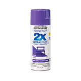 Rust-Oleum Painter's Touch 2X Ultra Cover Gloss Grape Paint+Primer Spray Paint 12 oz, Pack of 6