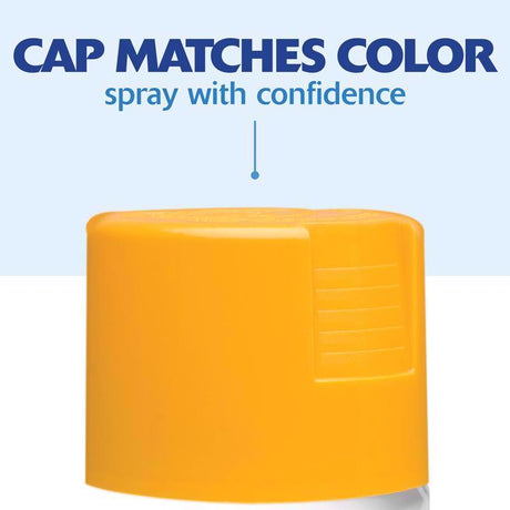 Rust-Oleum Painter's Touch 2X Ultra Cover Gloss Marigold Spray Paint 12 oz, Pack of 6