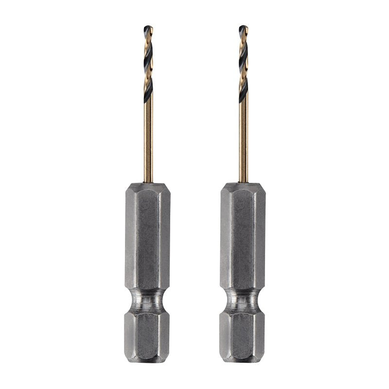 DEWALT DWA5004 Drill Bit, 1/16 in Dia, 2 in OAL, Heavy-Duty, 1/4 in Dia Shank, Hex Shank