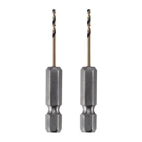 DEWALT DWA5004 Drill Bit, 1/16 in Dia, 2 in OAL, Heavy-Duty, 1/4 in Dia Shank, Hex Shank