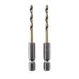 DEWALT DWA5007 Drill Bit, 7/64 in Dia, 2-5/8 in OAL, Heavy-Duty, 1/4 in Dia Shank, Hex Shank