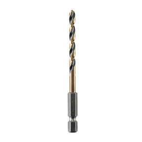DEWALT DWA5011 Drill Bit, 11/64 in Dia, 3-3/8 in OAL, Heavy-Duty, 1/4 in Dia Shank, Hex Shank