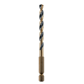 DEWALT DWA5012 Drill Bit, 3/16 in Dia, 3.58 in OAL, 1/4 in Dia Shank, Hex Shank