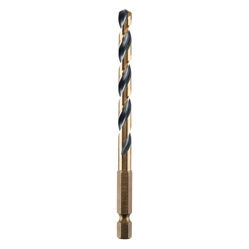 DEWALT DWA5016 Drill Bit, 1/4 in Dia, 4-1/8 in OAL, Heavy-Duty, 1/4 in Dia Shank, Hex Shank