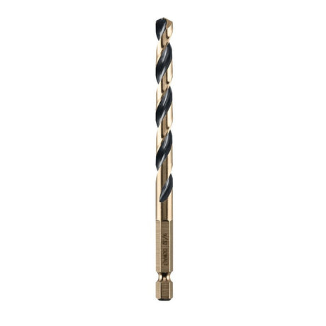 DEWALT DWA5018 Drill Bit, 9/32 in Dia, 4-3/8 in OAL, Heavy-Duty, 1/4 in Dia Shank, Hex Shank