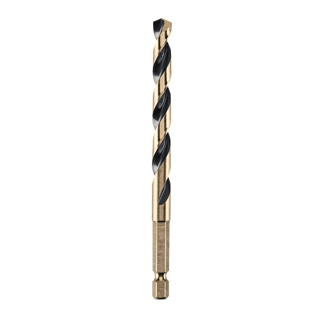 DEWALT DWA5020 Drill Bit, 5/16 in Dia, 4-5/8 in OAL, Heavy-Duty, 1/4 in Dia Shank, Hex Shank