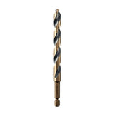 DEWALT DWA5023 Drill Bit, 23/64 in Dia, 5 in OAL, Heavy-Duty, 1/4 in Dia Shank, Hex Shank