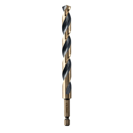 DEWALT DWA5028 Drill Bit, 7/16 in Dia, 5-3/4 in OAL, 1/4 in Dia Shank, Hex Shank