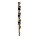 DEWALT DWA5032 Drill Bit, 1/2 in Dia, 6 in OAL, 1/4 in Dia Shank, Hex Shank