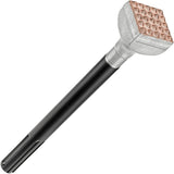 DEWALT DWA5856 Bushing Tool, 1-1/2 in W Tip, 0.7 in Dia Shank, SDS Max Shank, Carbide/Steel, Bright, 10 in OAL