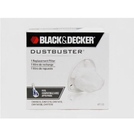 Black+Decker Dustbuster Vacuum Filter For Cleaning 1 pk