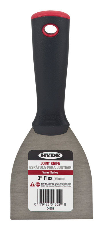 Hyde Value Series 3 in. W High Carbon Steel Flexible Wall Scraper, Pack of 5