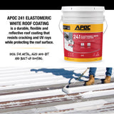 APOC Gloss White Acrylic Roof Coating 5 gal