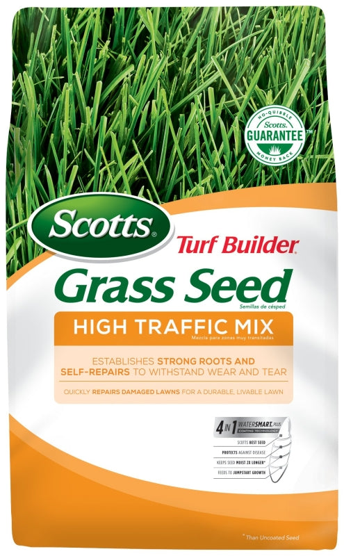 Scotts Turf Builder 18277 High-Traffic Mix Grass Seed, 7 lb Bag