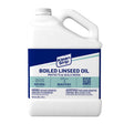 Klean Strip Transparent Clear Oil-Based Linseed Oil Modified Alkyd Boiled Linseed Oil 1 gal, Pack of 4