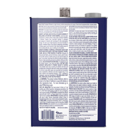 Klean Strip Lacquer Thinner 1 gal, Pack of 4