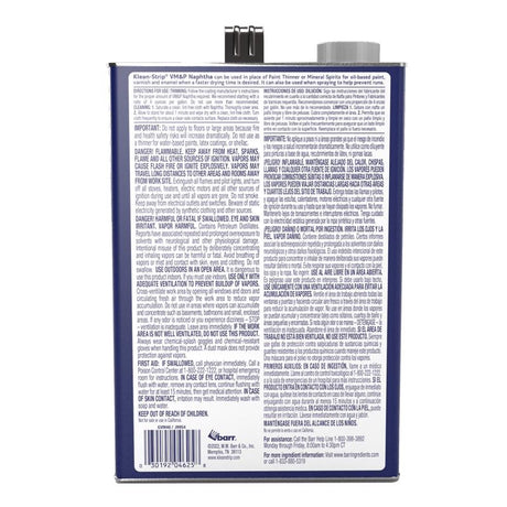 Klean Strip VM&P Naptha Solvent 1 gal, Pack of 4