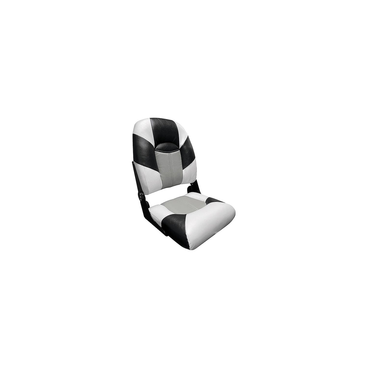 Wise 14611782 Baja Series High Back Seat, Brite White/Gray/Black