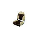 Wise Mid Back Fishing Seat, Sand/Brown