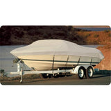 Taylor 70202 BoatGuard Universal Fit Trailerable Boat Cover w/Storage Bag and Tie-Downs, Aluminum Fishing Boats, 14'-16'