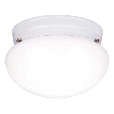 Westinghouse 66699 Ceiling Light Fixture, White Shade, 1-Lamp, White Fixture