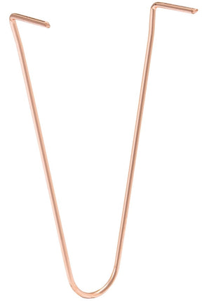 B & K C10-050HC Pipe Hook, 1/2 in Opening, Steel, Copper, 6 in L, 5/PK