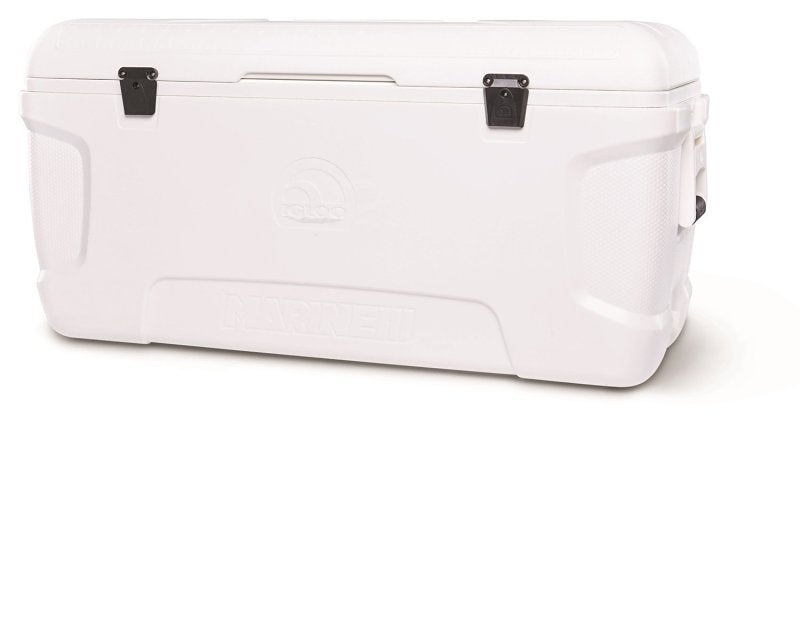 Igloo Marine Contour Series 00050074 Hard Cooler, 150 qt Cooler, Plastic, White, 7 days Ice Retention