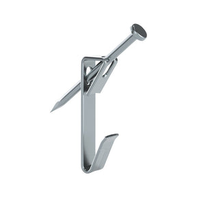 OOK 50054 Conventional Hook, 50 lb, Steel, Zinc