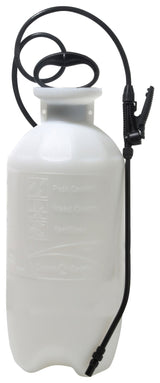 Chapin 20030 Hand Sprayer, 3 gal, Poly Tank, 25 ft Spray Range, 34 in L Hose, Cone Nozzle, Translucent