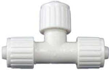 Flair-It PEXLOCK 16831 Tube Tee, 3/8 in, Compression, PEX-A, PEX-B, PVC, 200 psi Pressure