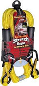 SecureLine CZB4 Stretch Rope, 8 mm Dia, 4 ft L, Polypropylene, Yellow, 400 lb Working Load