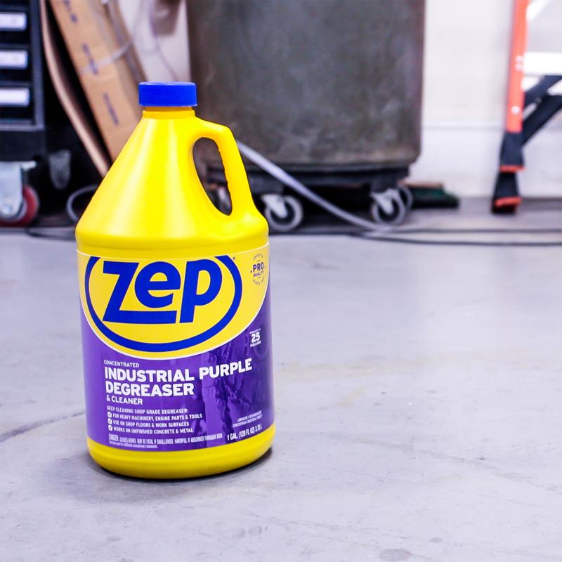 Zep Industrial Purple Mild Scent Cleaner and Degreaser 128 oz Liquid, Pack of 4