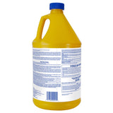 Zep ZUBAC128 Disinfectant Cleaner, 1 gal, Liquid, Lemon, Clear, Pack of 4