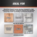 DAP ElastoPatch Ready to Use Off-White Patching Compound 10.1 oz