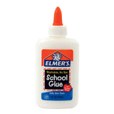 Elmer's Super Strength Polyvinyl acetate homopolymer Clear School Glue 4 oz, Pack of 12
