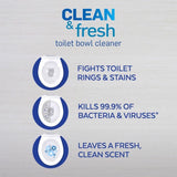 Lysol Cling Gel Country Scent Toilet Bowl Cleaner 24 oz Gel, Pack of 9